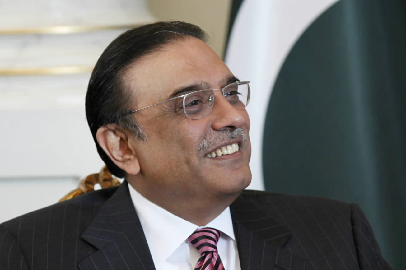 Asif Ali Zardari elected the new President of Pakistan