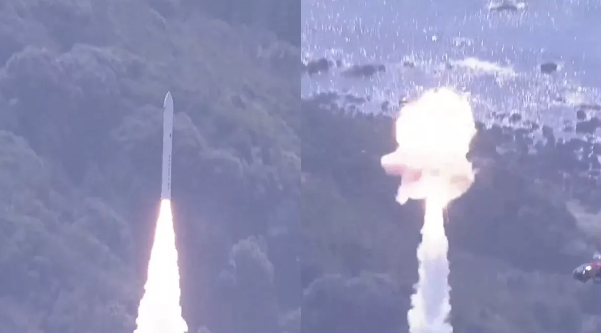 Japan Rocket Blast